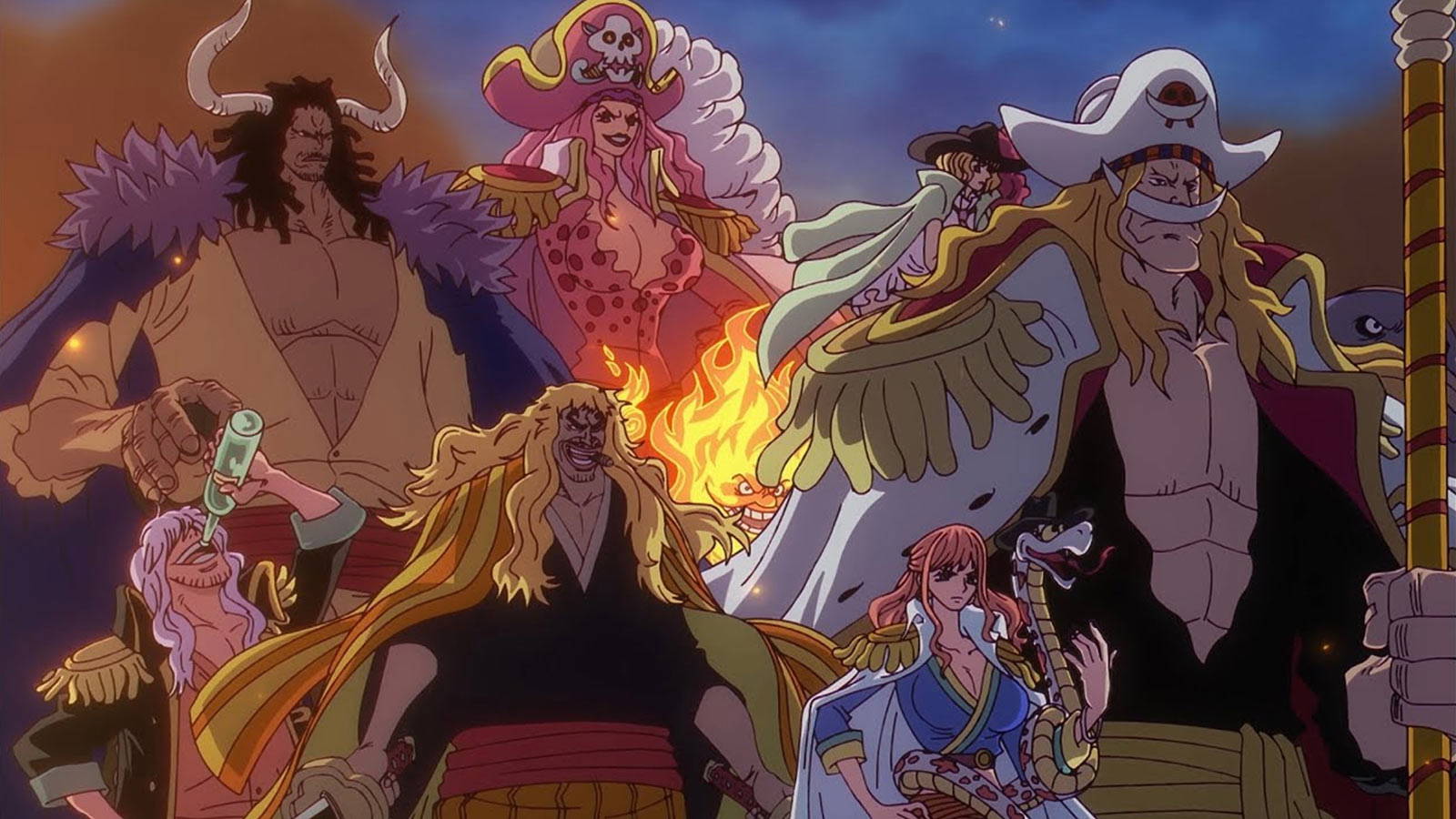 Sengoku Explains Rocks Every Member of the Rocks Pirates in One Piece, Ranked Weakest to Strongest