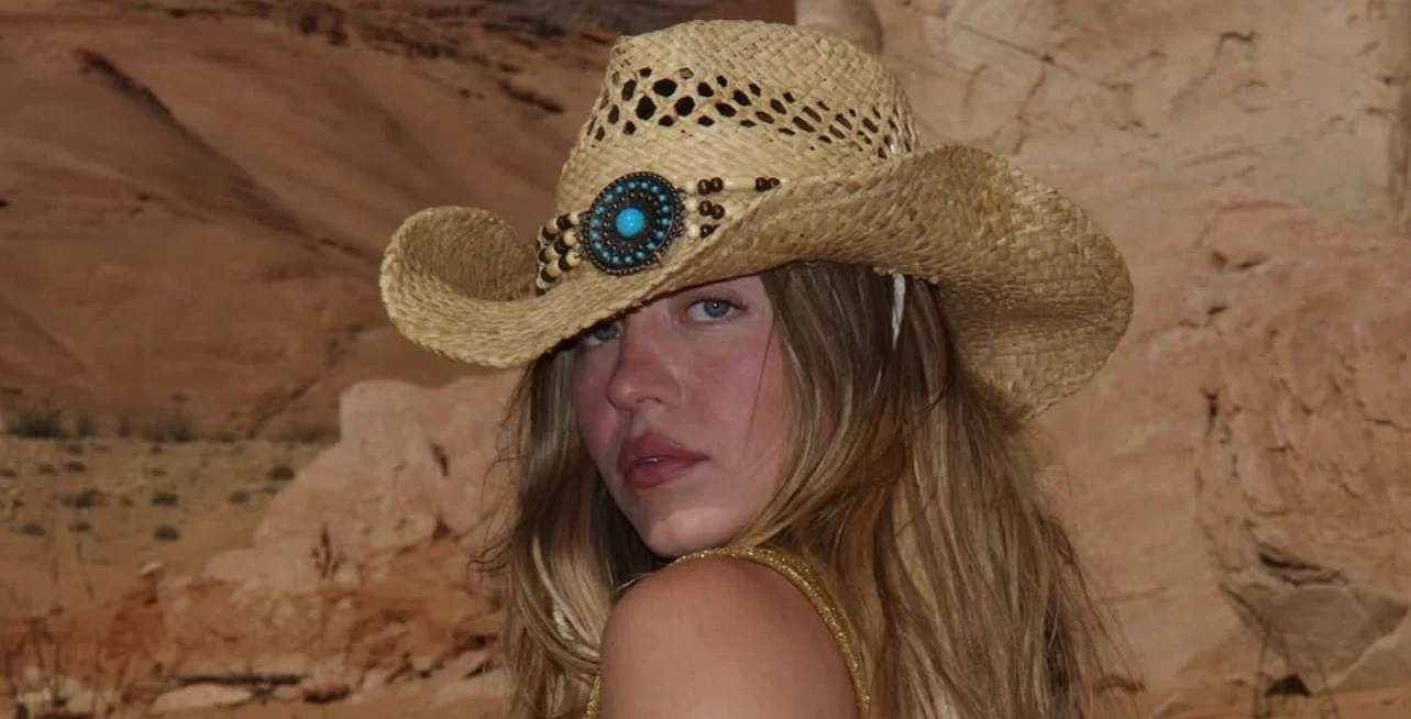 Sydney Sweeney sports a hat