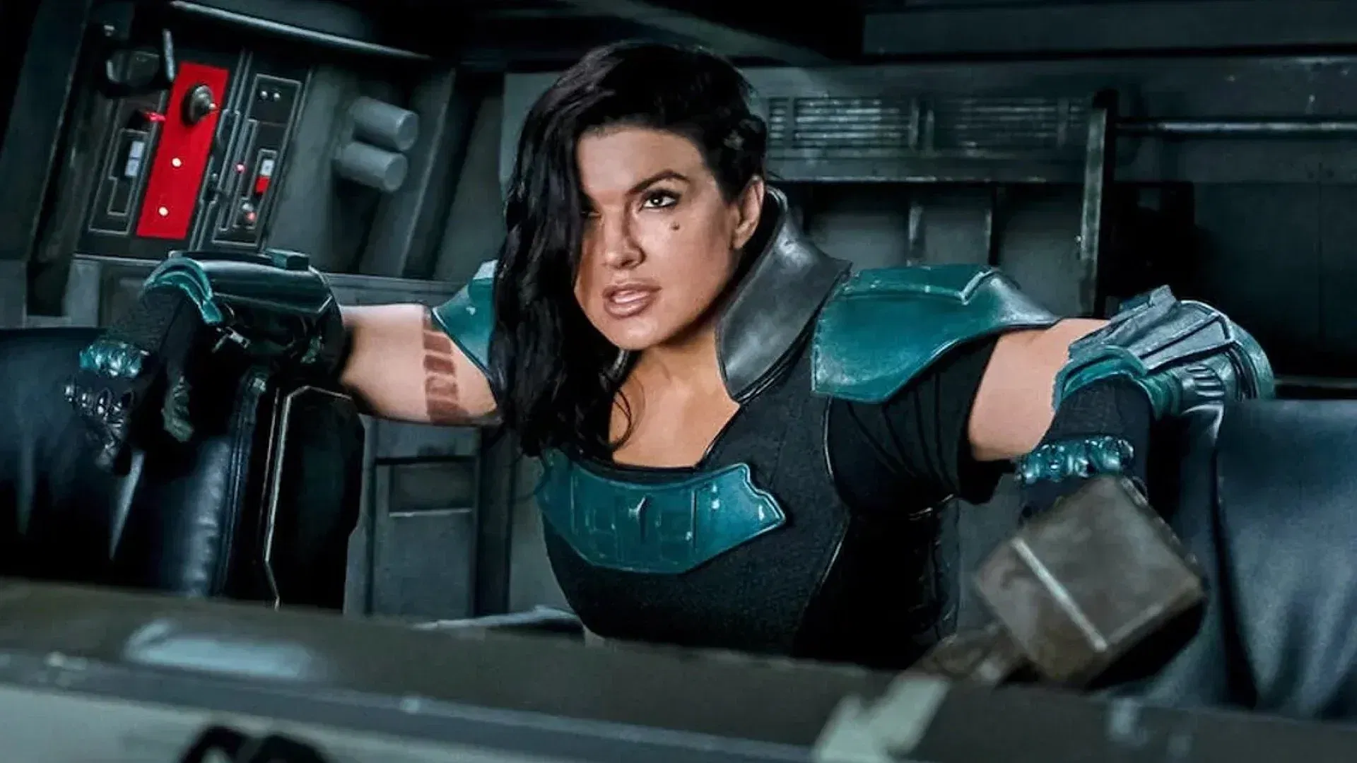 Gina Carano in The Mandalorian