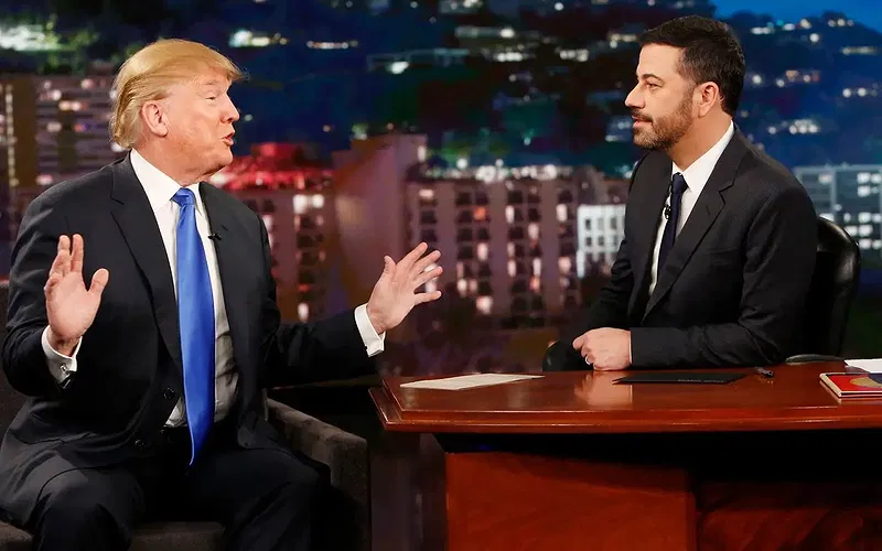 Credits: ABC/Donald Trump on Jimmy Kimmel Live!