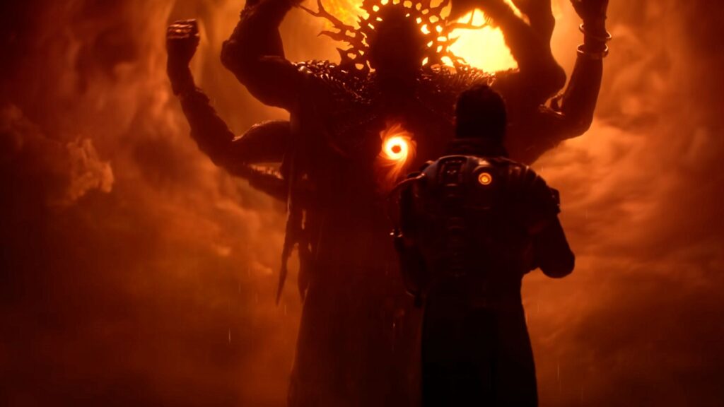 In-game image from Saros