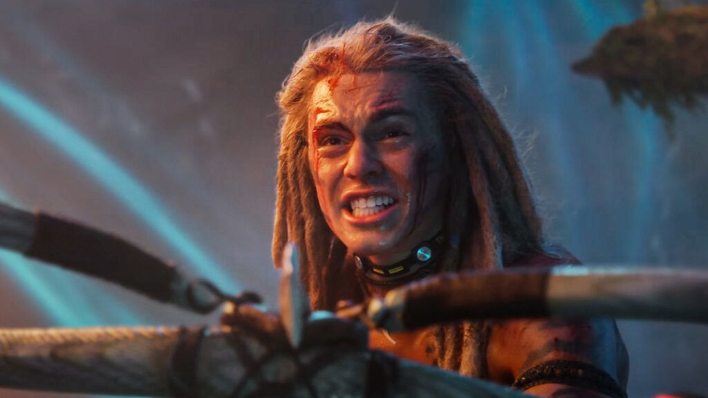 Araña apretando los dientes en el tráiler de fuego y cenizas de avatar 