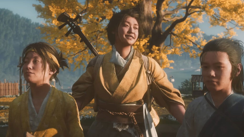 In-game image from  Ghost of Yotei