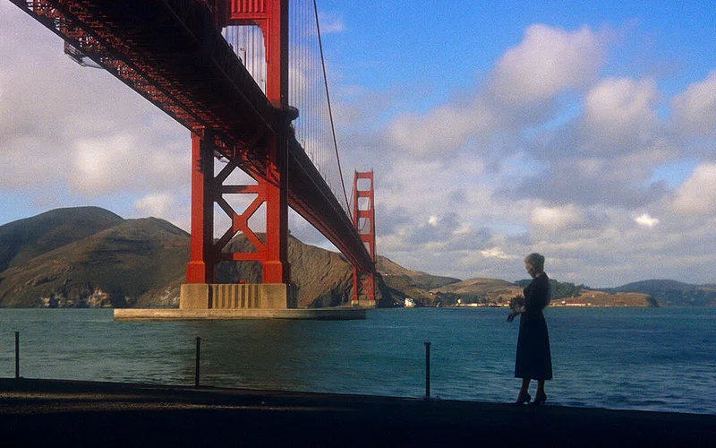 A still of Kim Novak from Vertigo (1958).