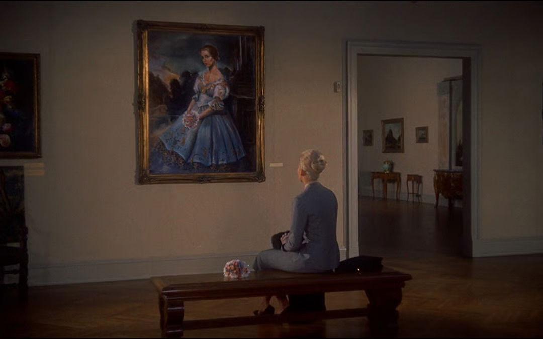 A still of Kim Novak from Vertigo (1958).