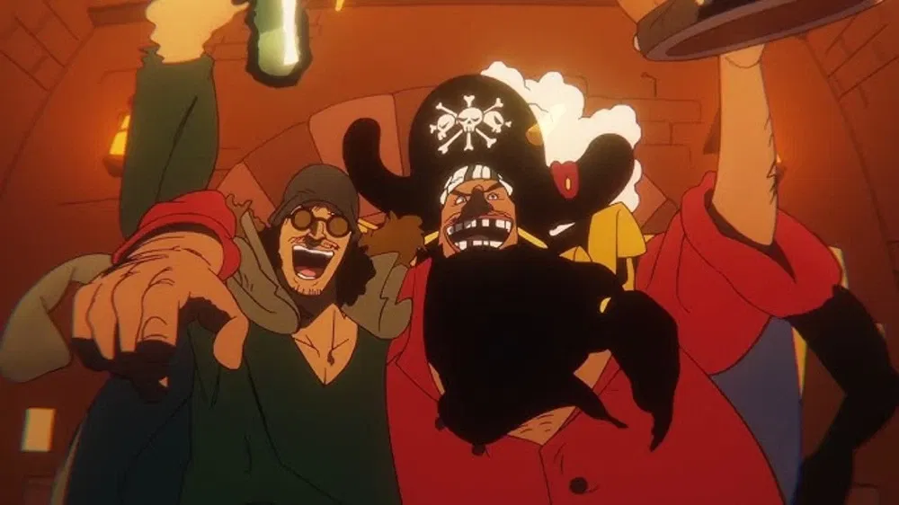 Aokiji and Blackbeard