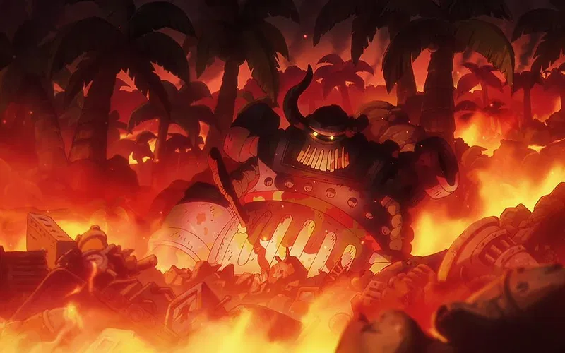 Emet awakens in One Piece Episode 1145