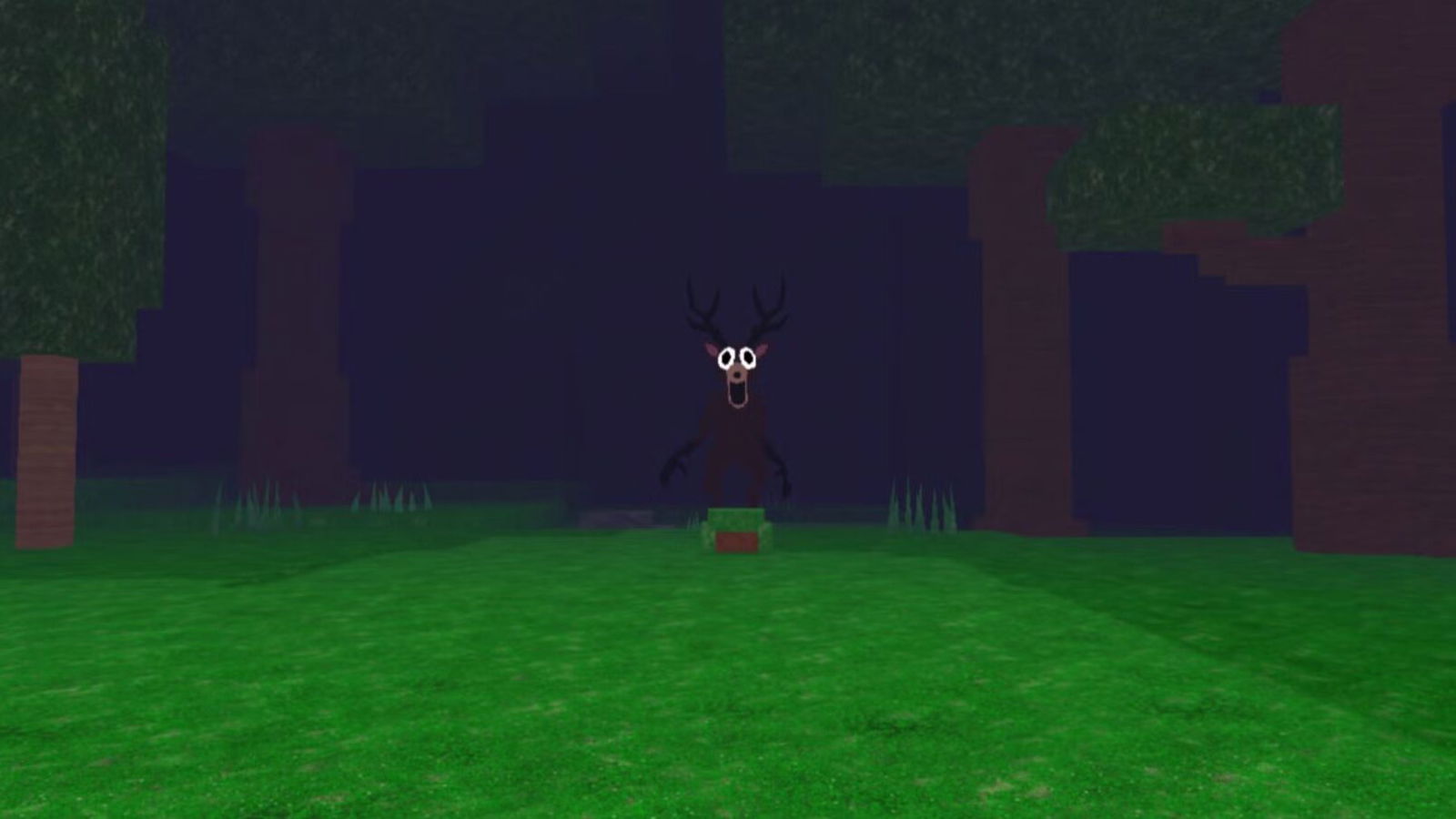 Screenshot from Roblox's 99 nights in the Forest