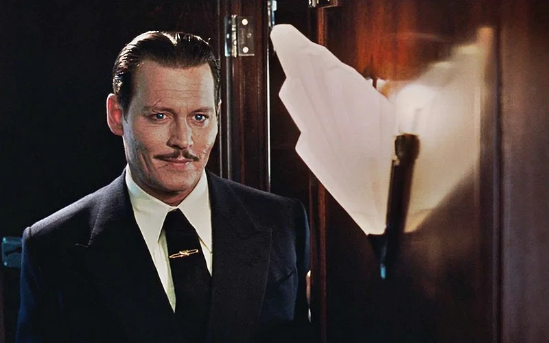 Johnny Depp in Murder on the Orient Express