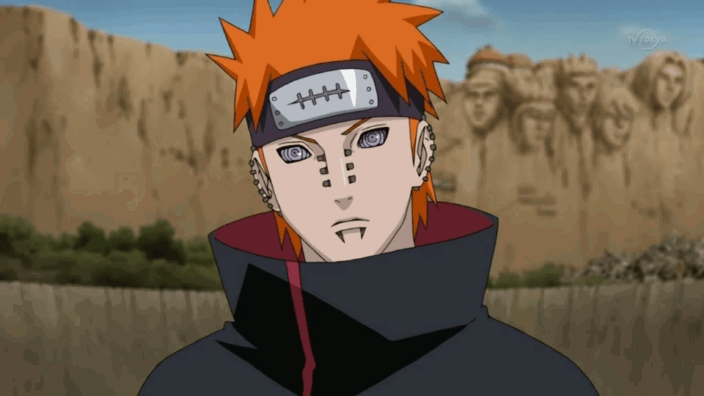 Pain as seen in naruto