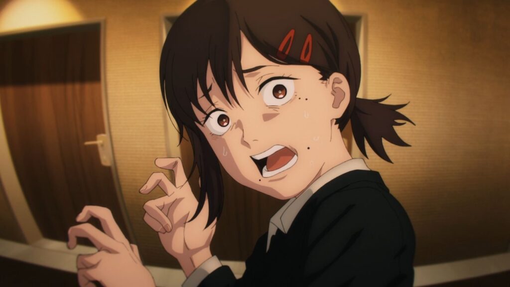 Kobeni as seen in the Chainsaw Man anime