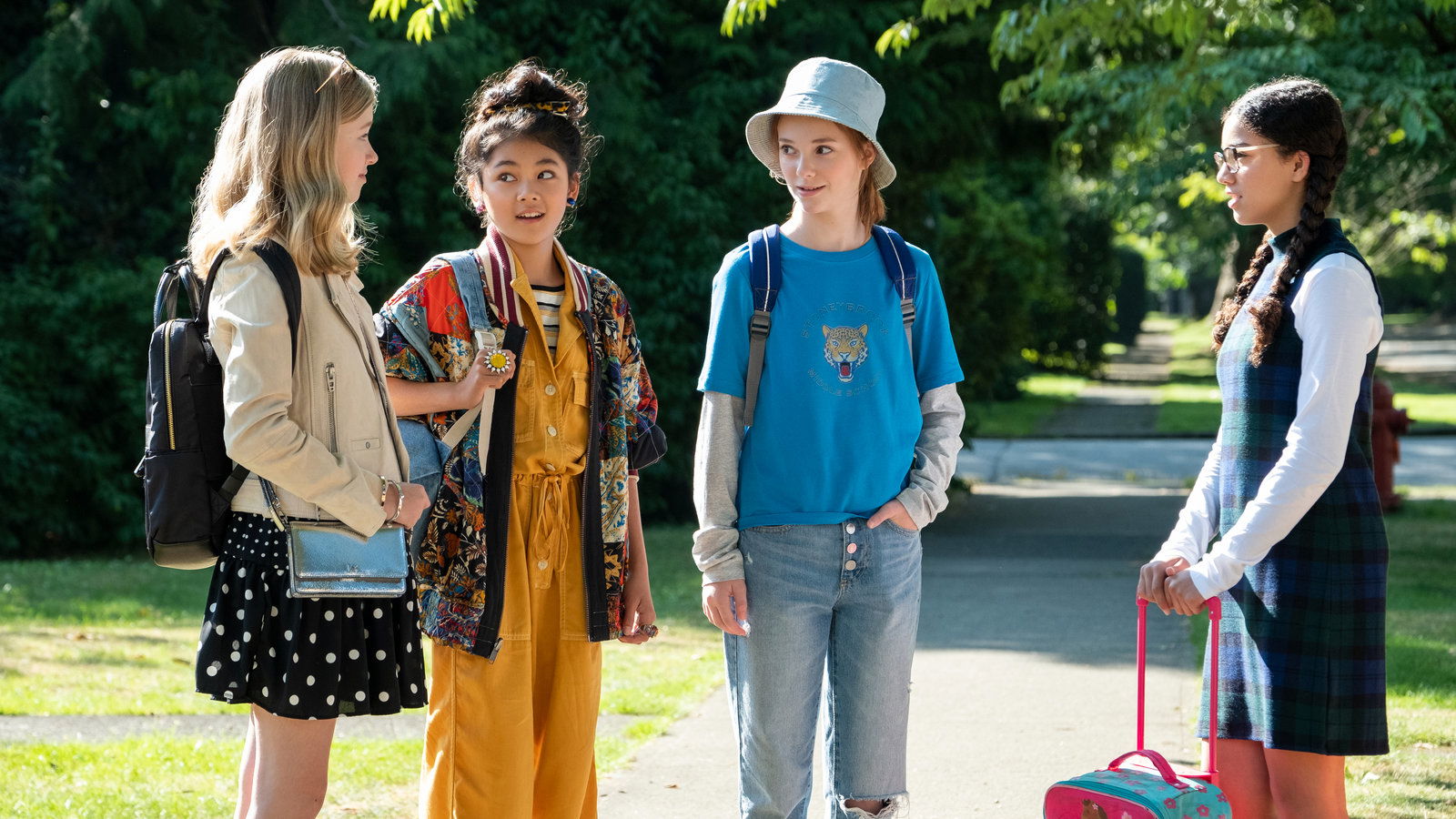 A still from Netflix's The Baby-Sitters Club