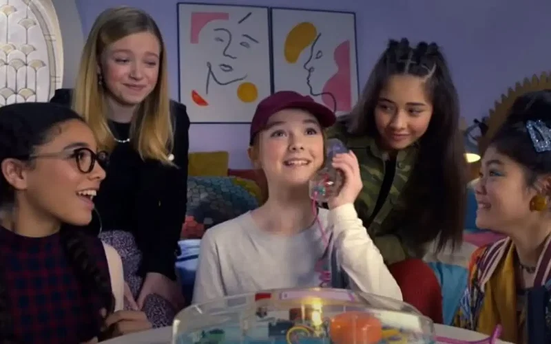 A still from Netflix's The Baby-Sitters Club