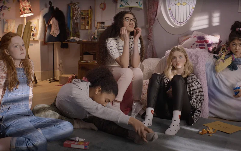A still from Netflix's The Baby-Sitters Club
