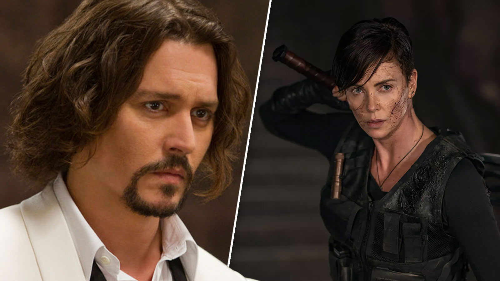Charlize Theron, Johnny Depp