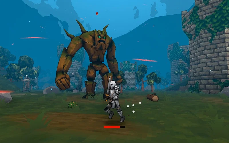 Best Roguelike Games of All Time, Ranked 3 Megabonk auto-combat gameplay screenshot.