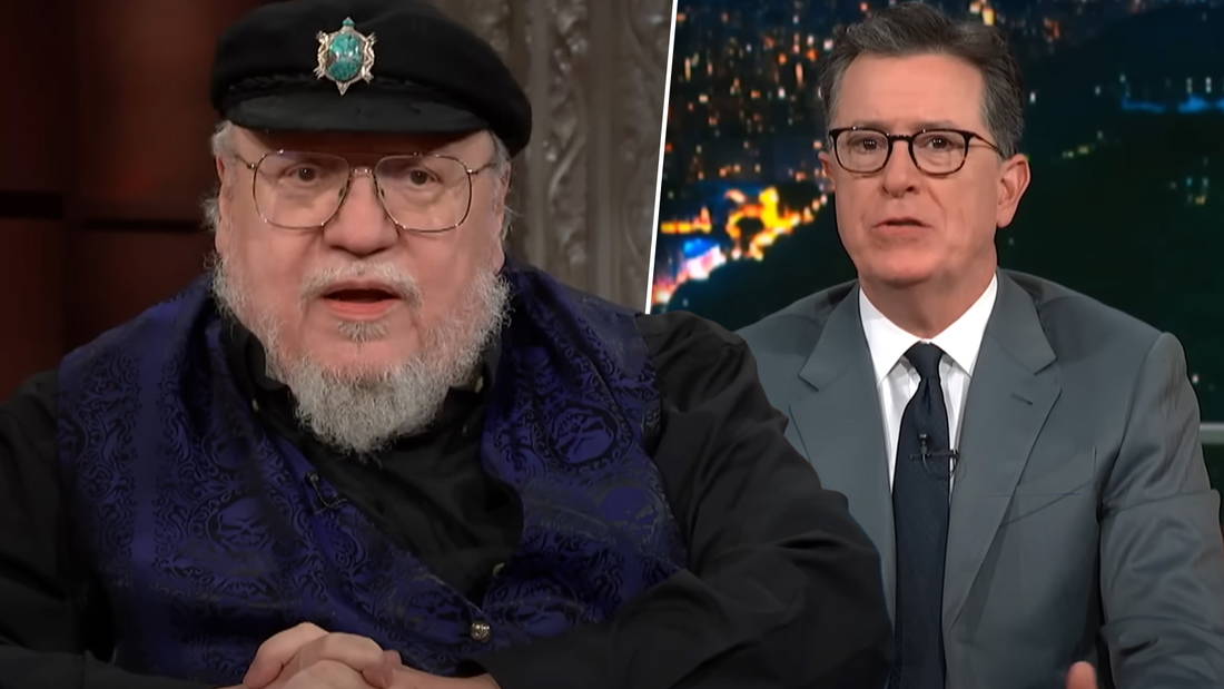 Martin Colbert Why Stephen Colbert Thought George R.R. Martin Sent Him the Entire ...