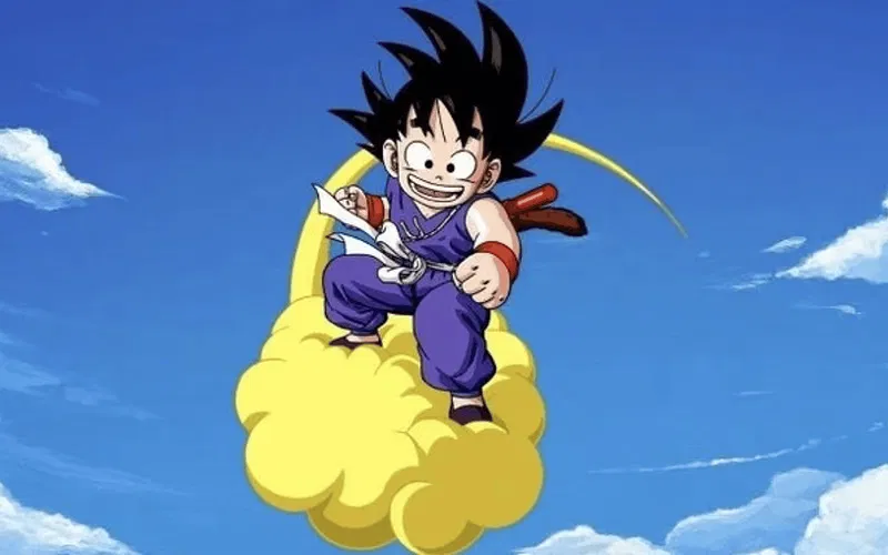 Goku thời trẻ trong Dragon Ball.