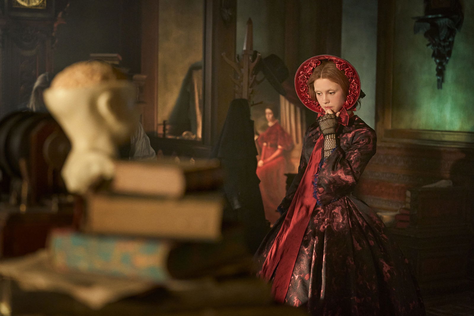 Mia Goth as Elizabeth in Frankenstein