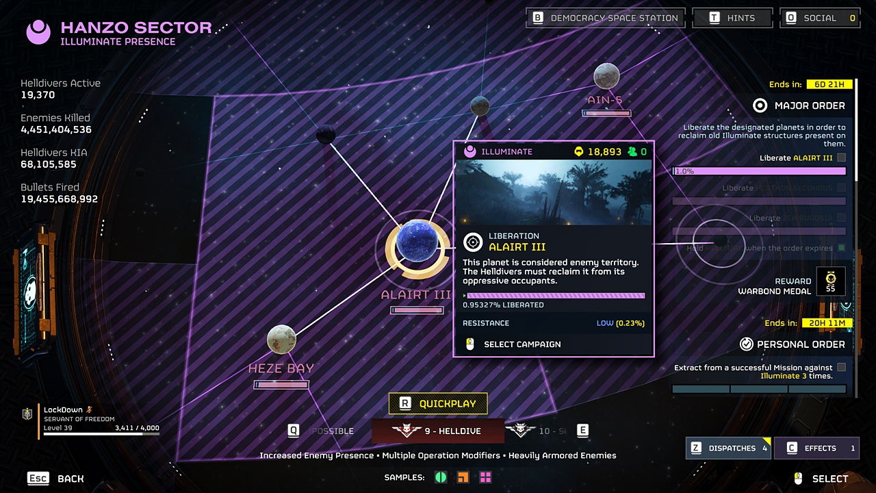 New Helldivers 2 Major Order Hints at Underground Illuminate Cave ...