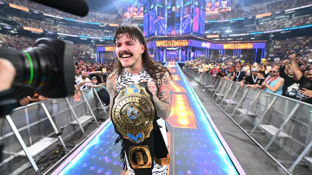 Dominik Mysterio at WrestleMania