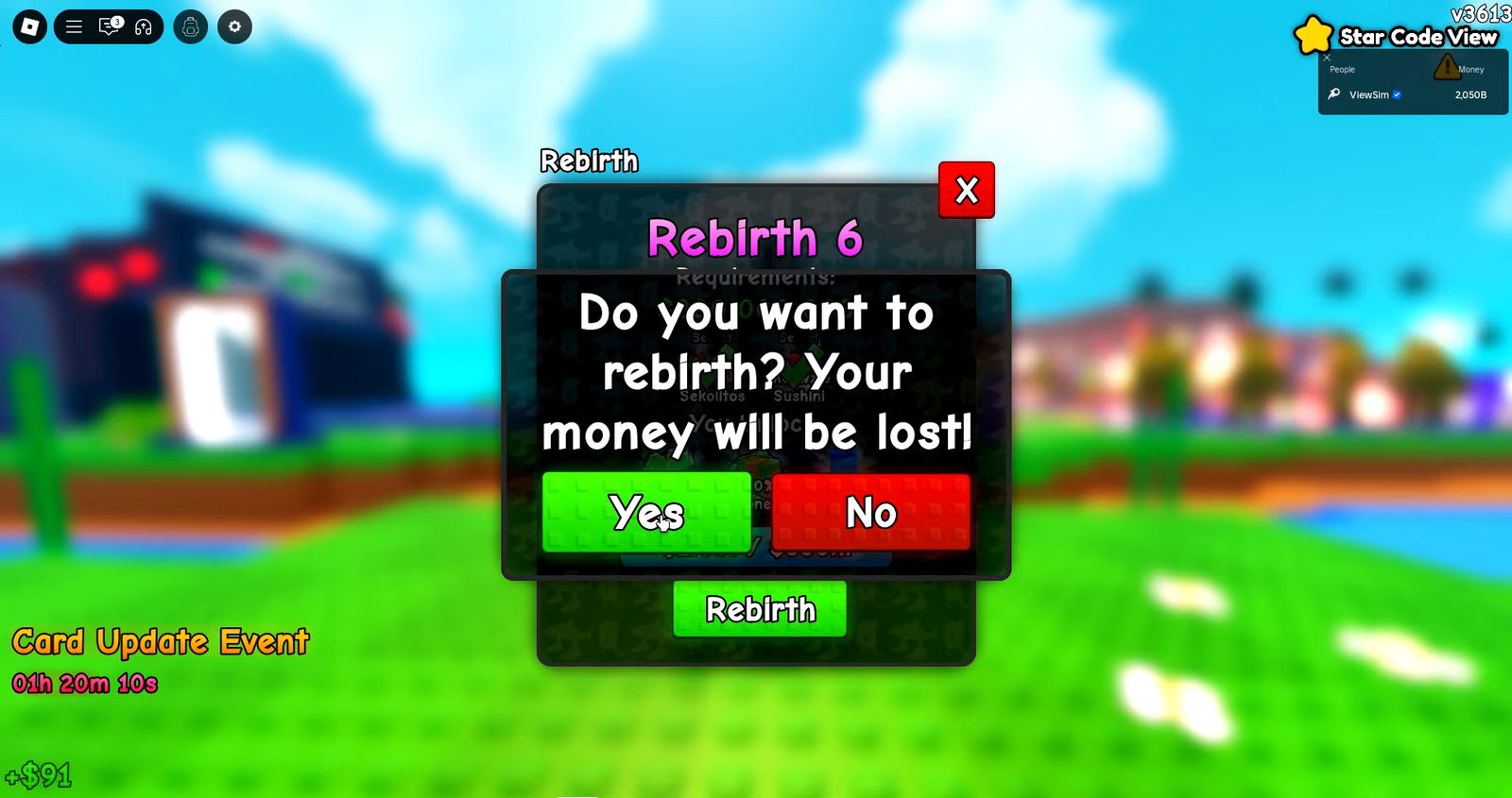 Screenshot from Plants vs Brainrots