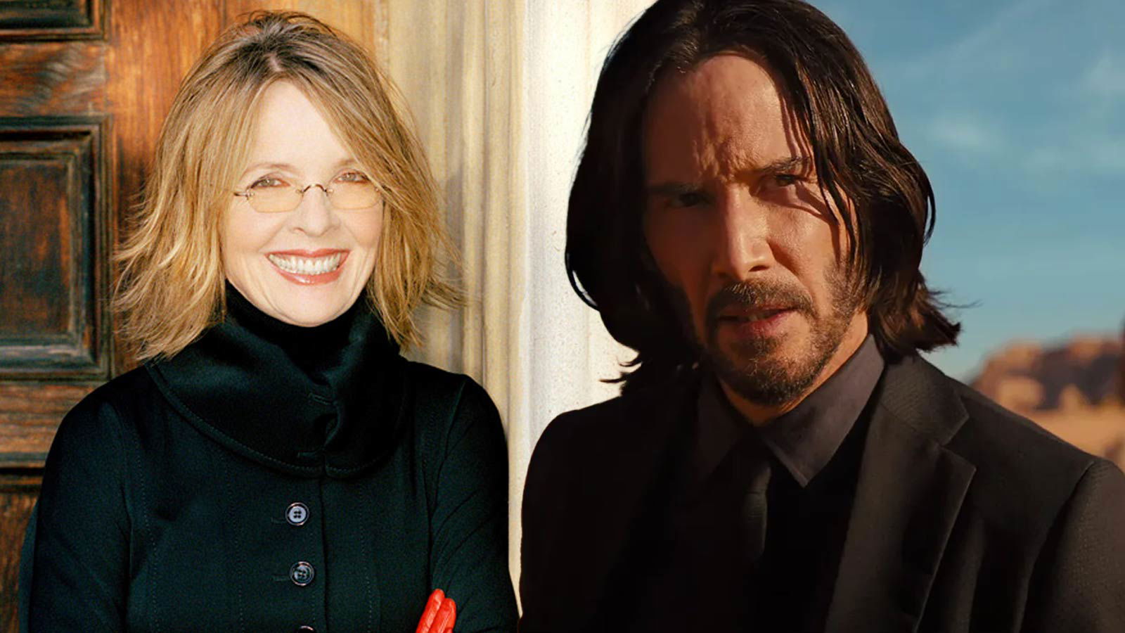 Keanu Reeves Reacts to Diane Keaton's Death After 72% Rated Love Triangle Movie