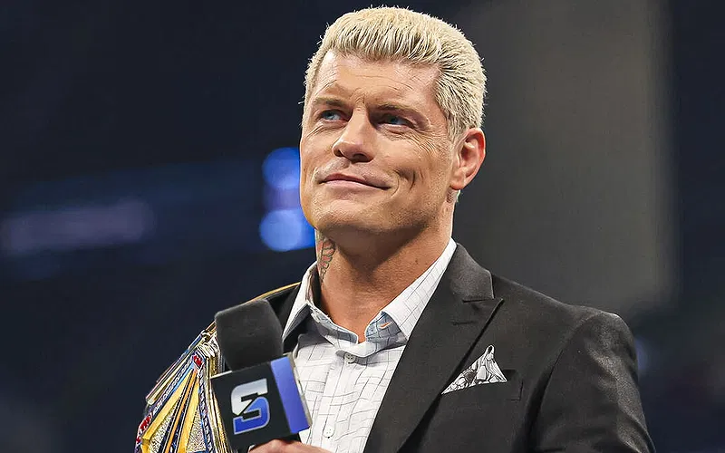 Cody Rhodes smiling.