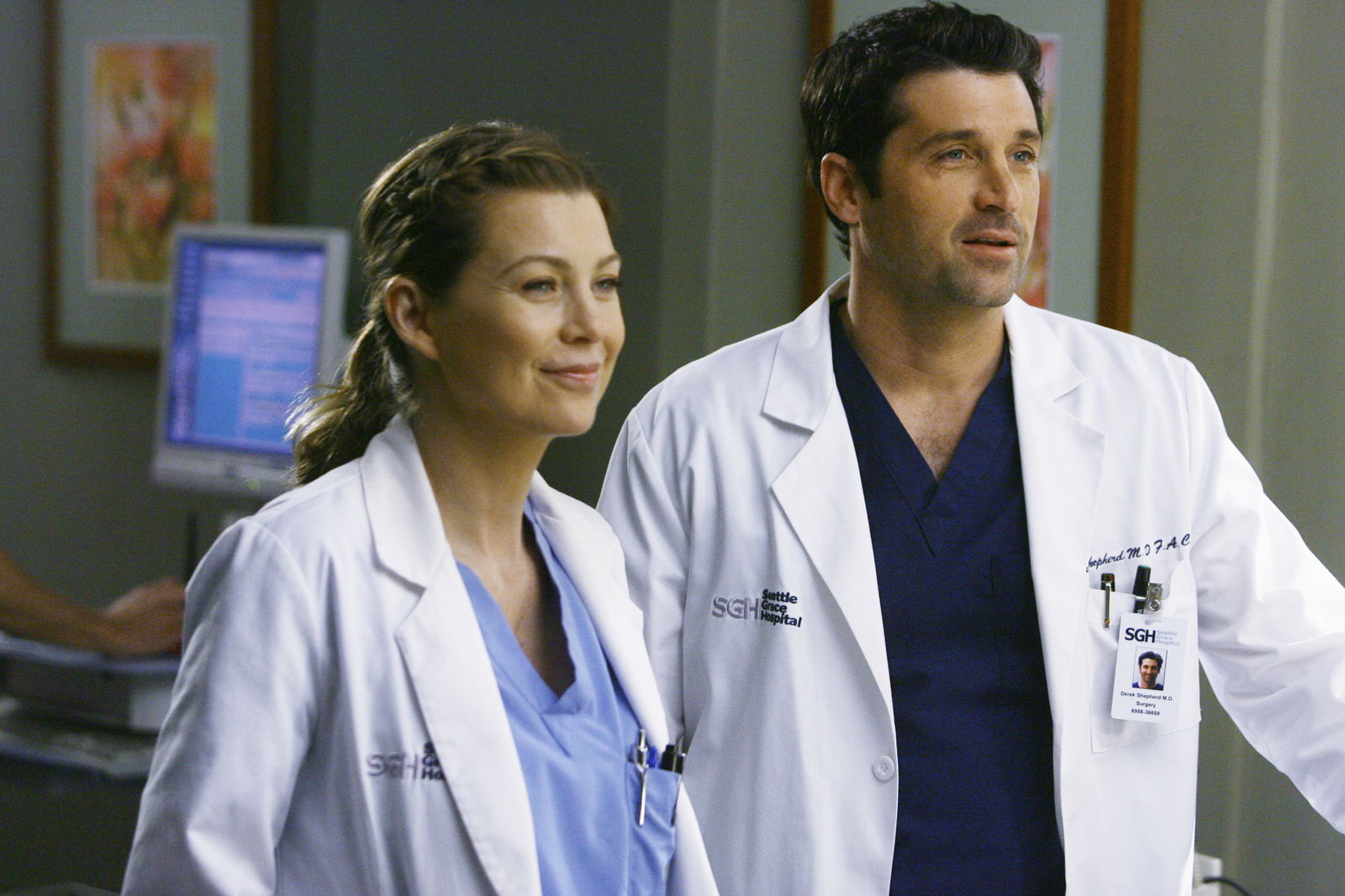 Patrick Dempsey and Ellen Pompeo