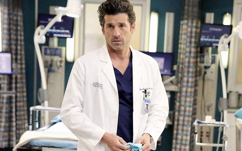Patrick Dempsey in Grey's Anatomy
