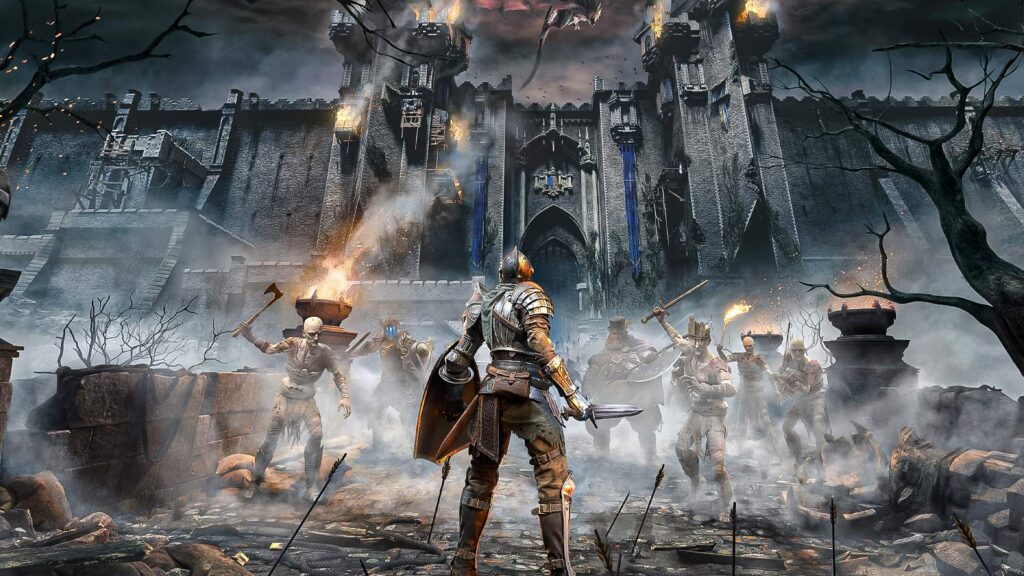 Promo for Demon's Souls, the first Soulsborne game 