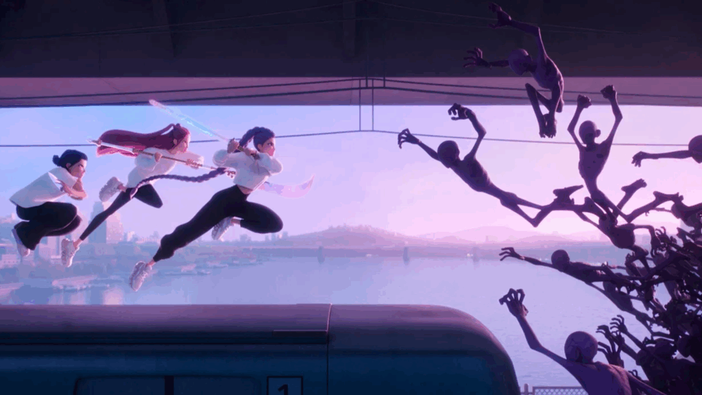 a still from kpop demon hunters 