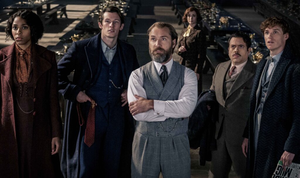 a still from The Secrets of Dumbledore