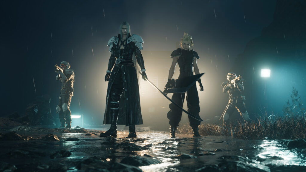 An in-game screenshot of Final Fantasy 7: Rebirth.