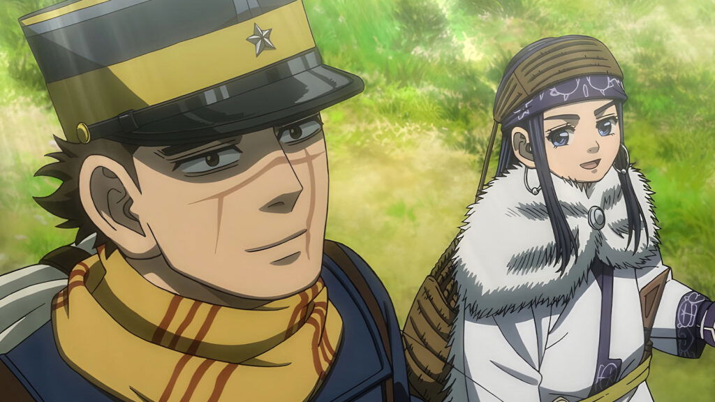 Golden Kamuy blends brutal action with historical intrigue set in Hokkaido, Japan.