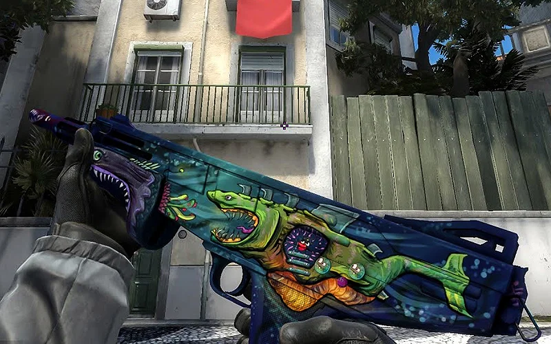 What Is Animgraph 2 in Counter-Strike 2? Everything You Need to Know 3 Counter-Strike 2 gameplay screenshot of a player inspecting their weapon skin.