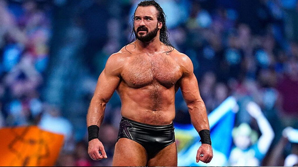 Drew McIntyre inside the ring. 