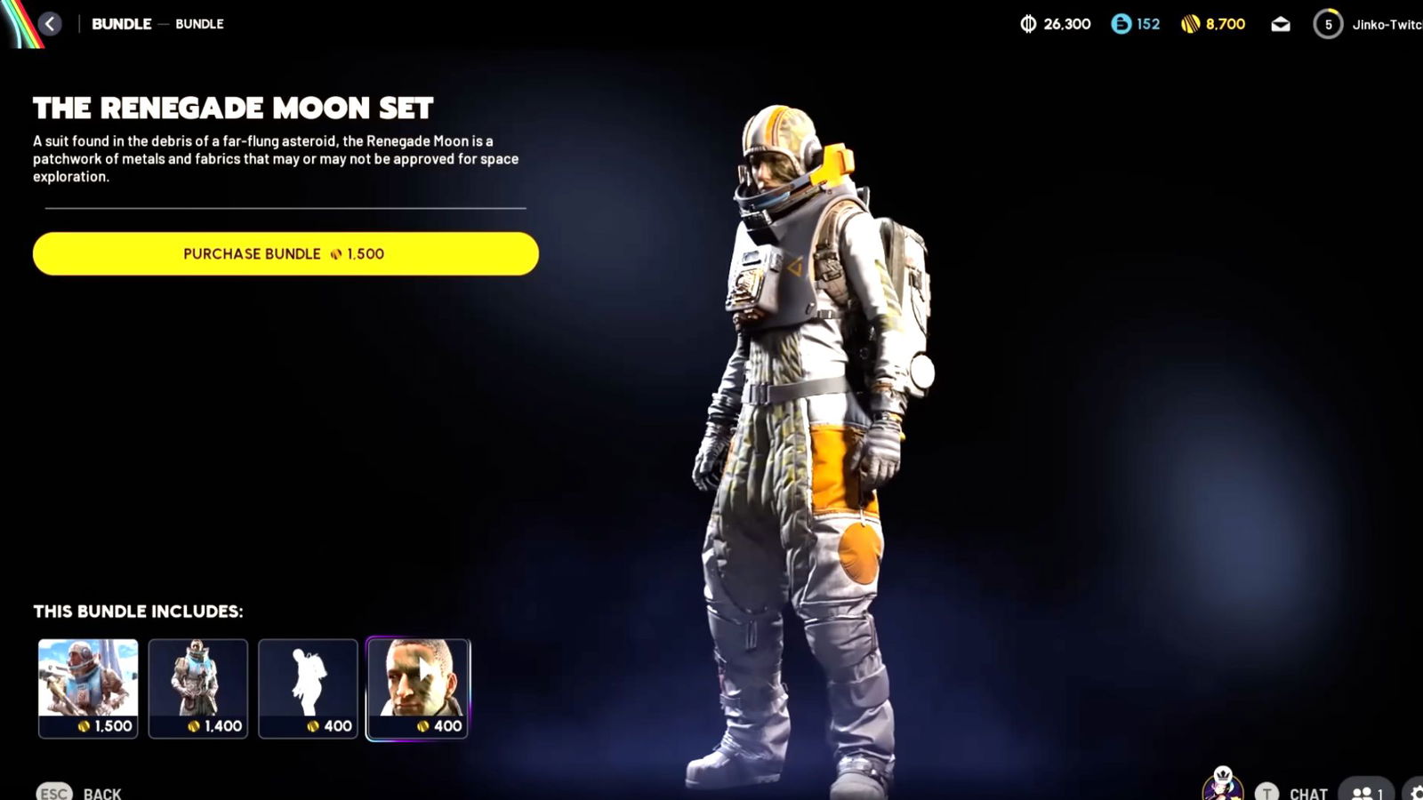 Renegade Moon Set in ARC Raiders