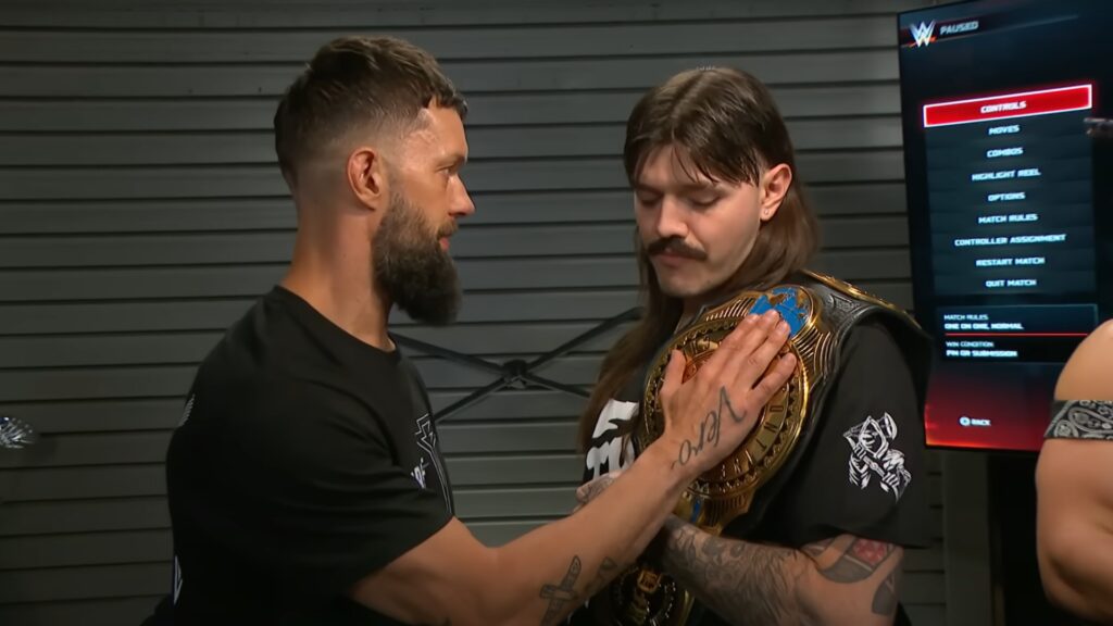 Finn Balor and Dominik Mysterio