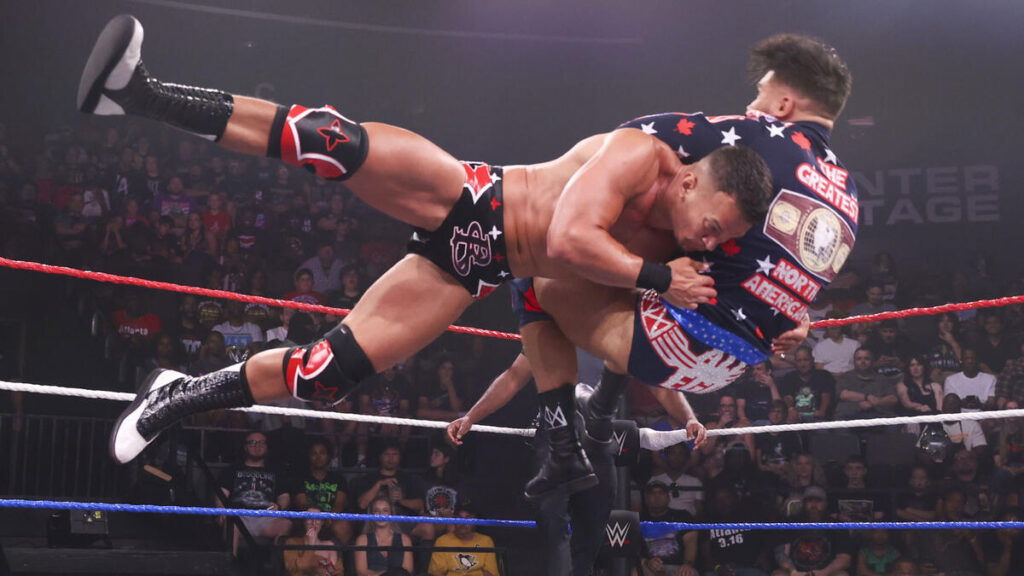 Ricky Starks as a prolific performer inside the ring. 