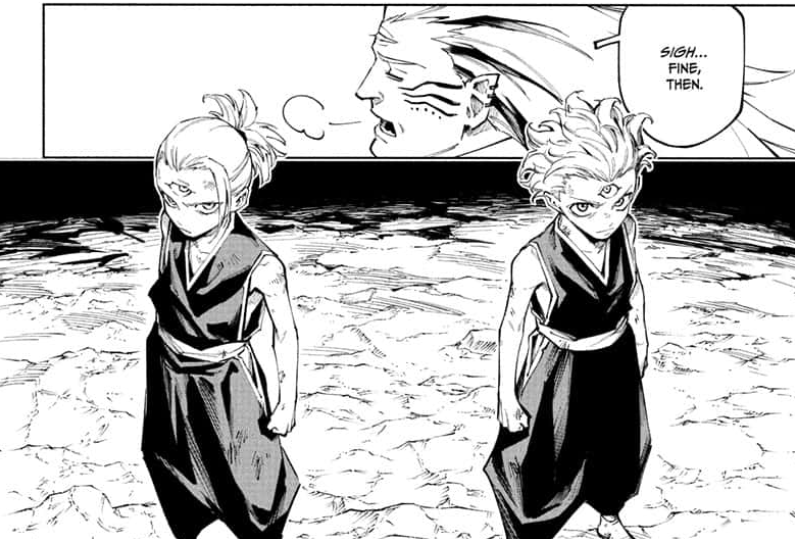 Where to Read Jujutsu Kaisen Modulo Chapter 9? Release Date, Global Time, and Everything We Know 1 Cross and Maru with Dura in the backdrop from Jujutsu Kaisen Modulo Chapter 8.