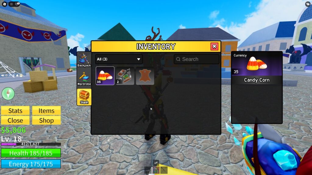 Candy Corns in Blox Fruits