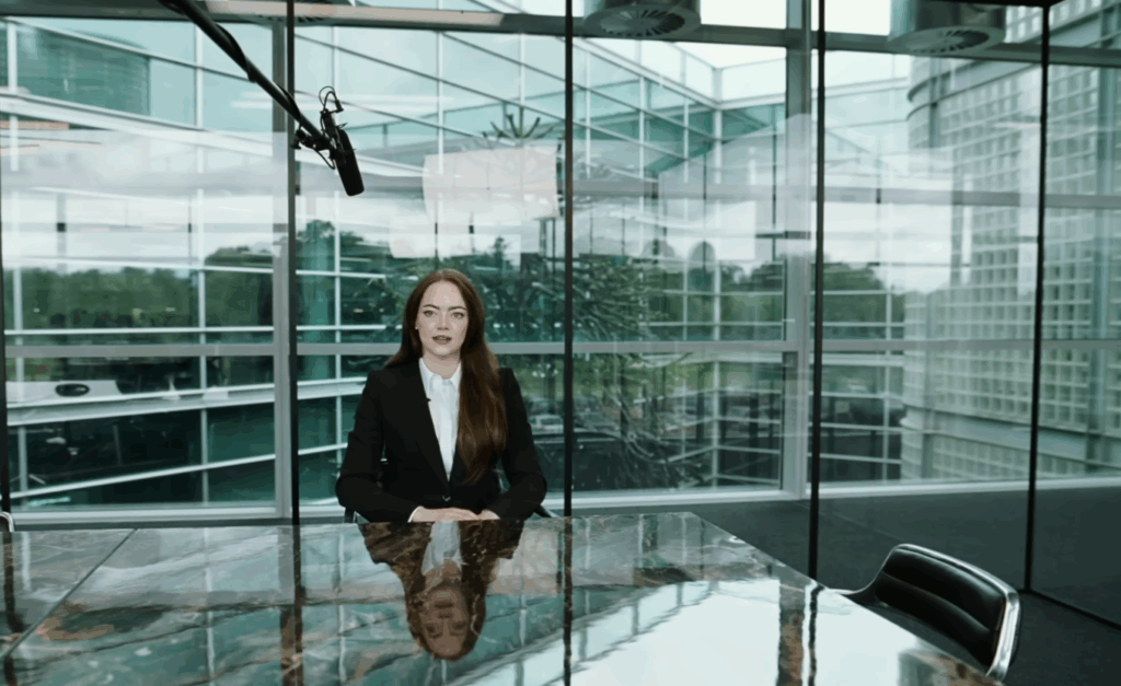Emma Stone in Bugonia