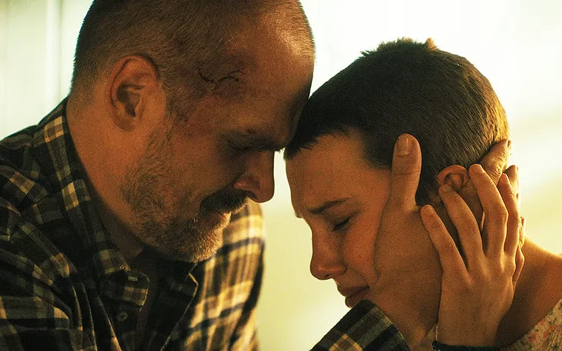 jopper and eleven from stranger things
