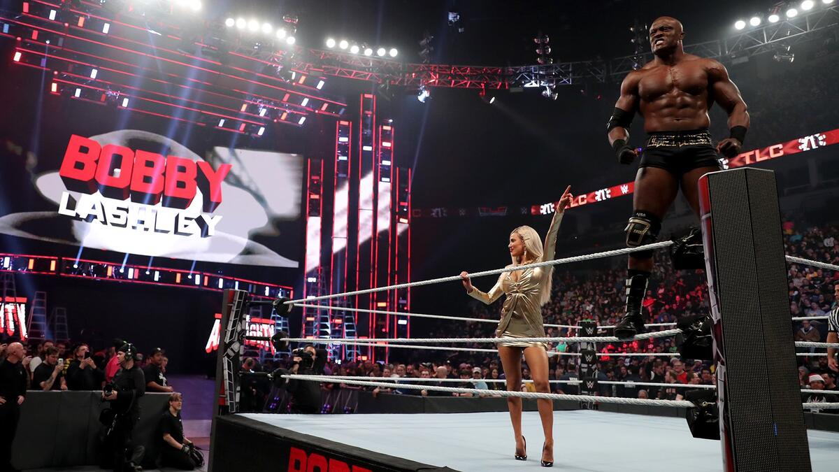 Bobby Lashley walked out with Lana at TLC 2019