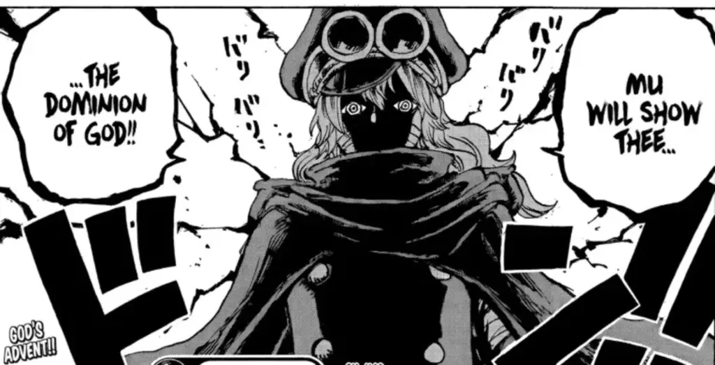 Imu possesses the ability to remotely grant unprecedented powers to subordinates.