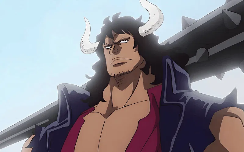 Kaido thời trẻ trong One Piece.