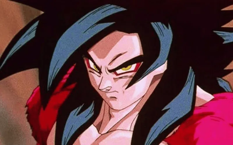 Goku ở dạng Super Saiyan 4 trong Dragon Ball GT.