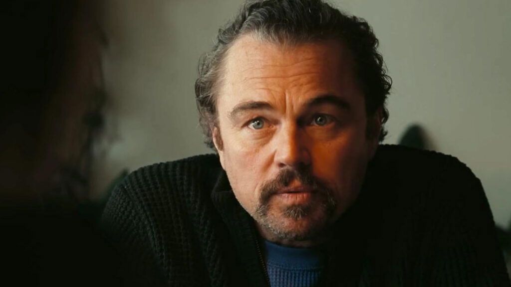 Where to Watch Oscars 2026 Best Picture Winner and Nominees on Streaming 3 One Battle After Another, close-up shot of Leonardo DiCaprio's face