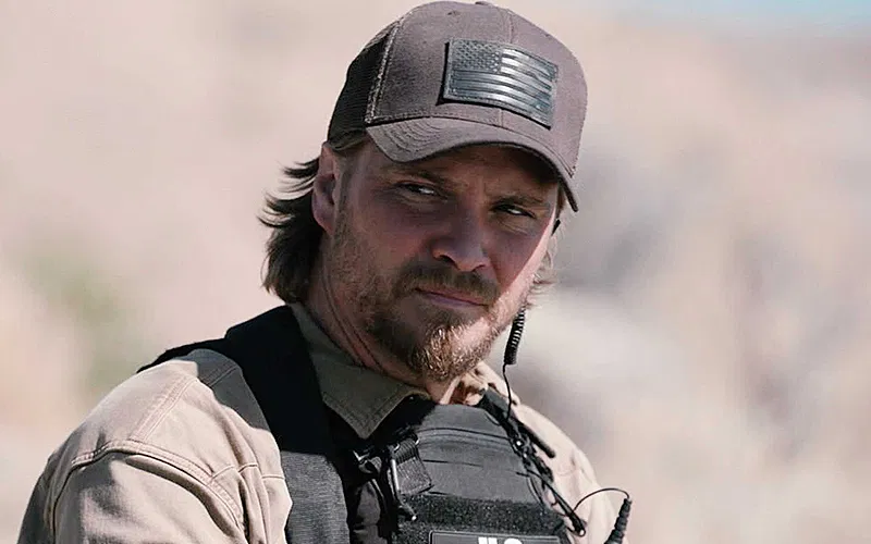 luke grimes as kayce dutton in y: marshals